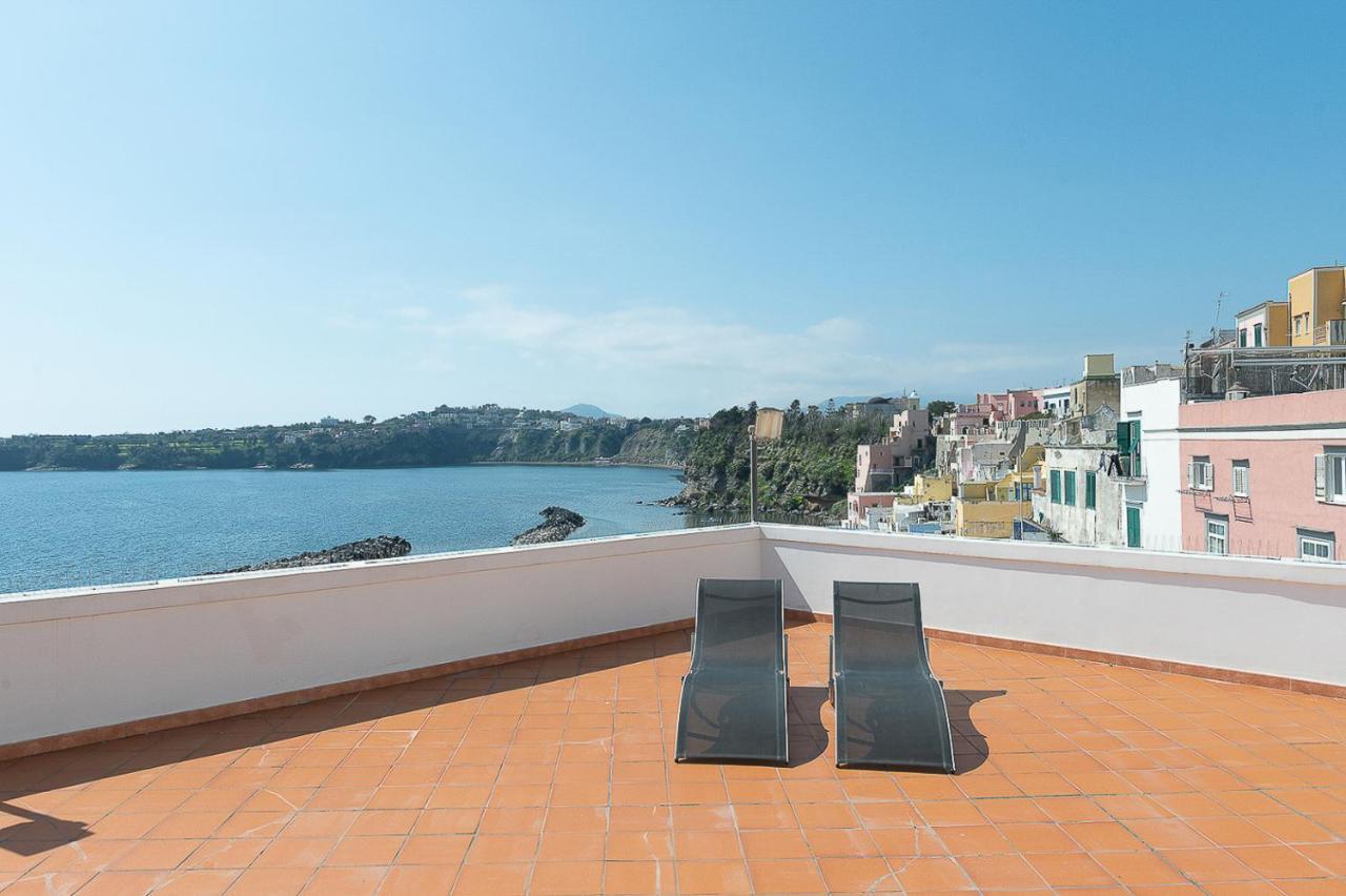 La Procidana House - Corricella Exlusive Terrace Villa Kültér fotó