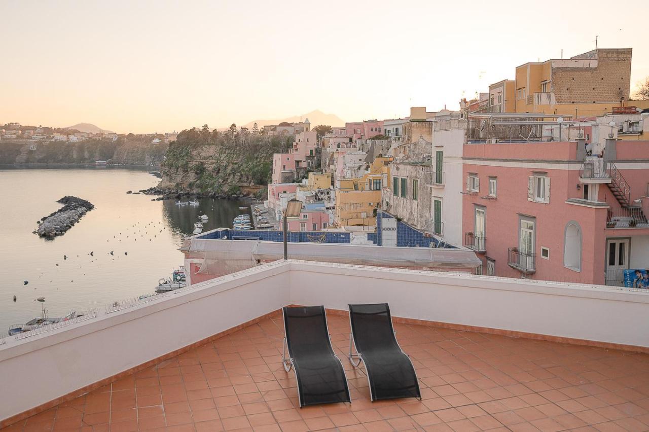 La Procidana House - Corricella Exlusive Terrace Villa Kültér fotó