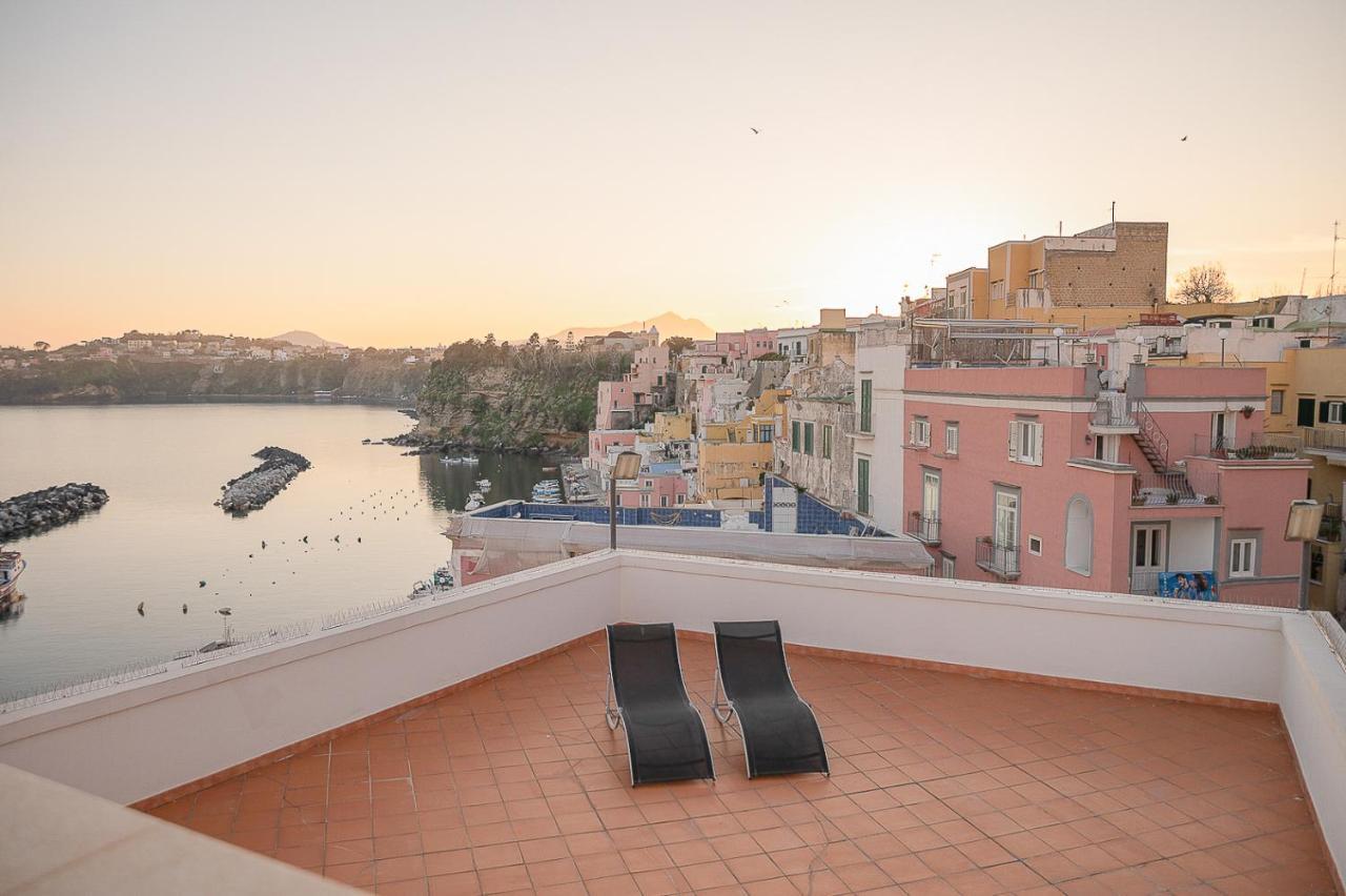 La Procidana House - Corricella Exlusive Terrace Villa Kültér fotó