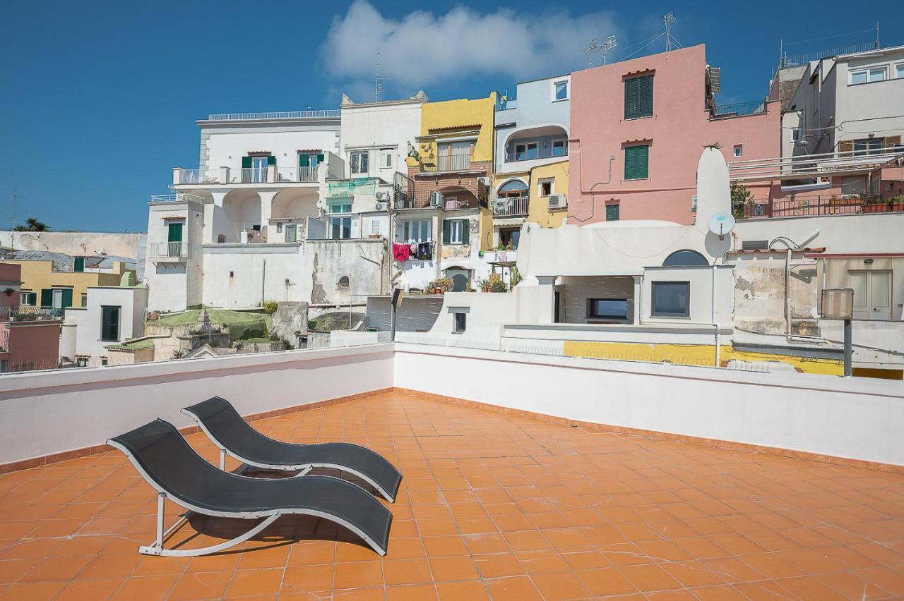 La Procidana House - Corricella Exlusive Terrace Villa Kültér fotó